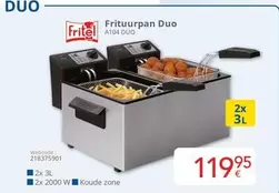 Frituuranpan Duo A104 DUO