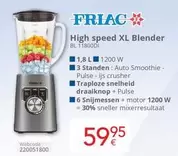 High speed XL Blender BL 1180DI