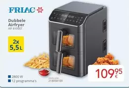 Dubbele Airfryer AIF 8100ST