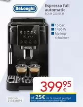 Delonghi - Espresso full automatic ECAM 220.51.B