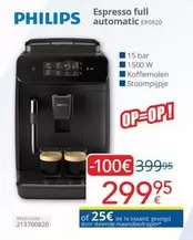 Philips - Espresso full automatic EP0820
