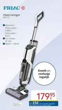 De - Vloerreiniger FW7777
