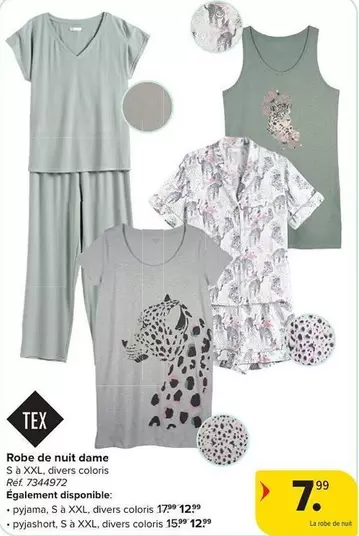 De - Robe de nuit dame