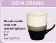 Gesatineerde mok met reactief glazuur 31cl Ref. 7387740