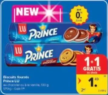 Prince - Biscuits fourrés