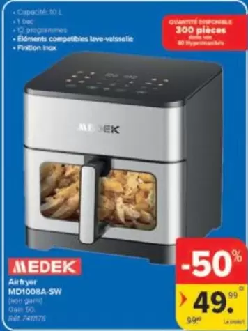 Air fryer MD1008A-SW