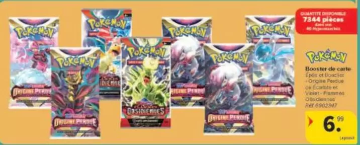 Pokemon - Booster de carte