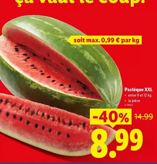 Pastèque XXL