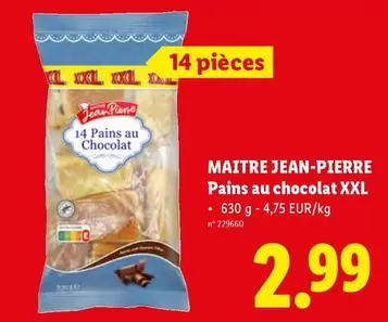 Pains au chocolat XXL