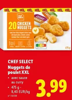 De - Nuggets de poulet XXL
