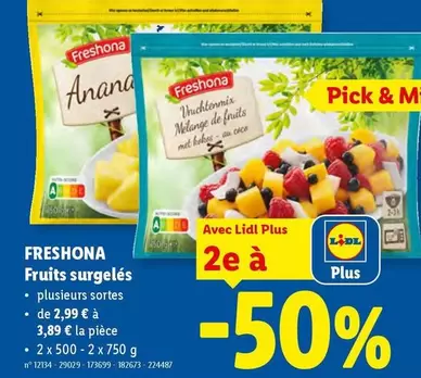 De - Fruits surgelés