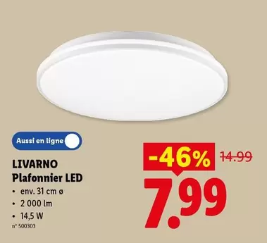 Plafonnier LED