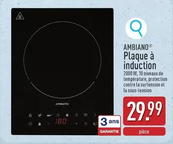 De - Plaque à induction
