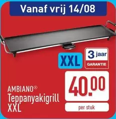 Teppanyaki grill XXL