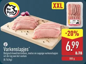 Be - Varkenslapjes