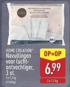 Navullingen voor luchtontvochtiger