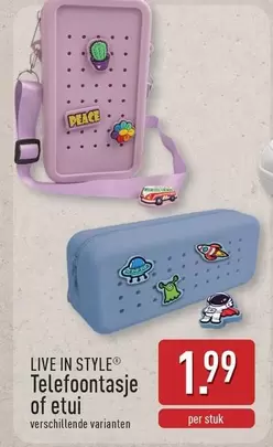 Live - Telefoontasje of etui