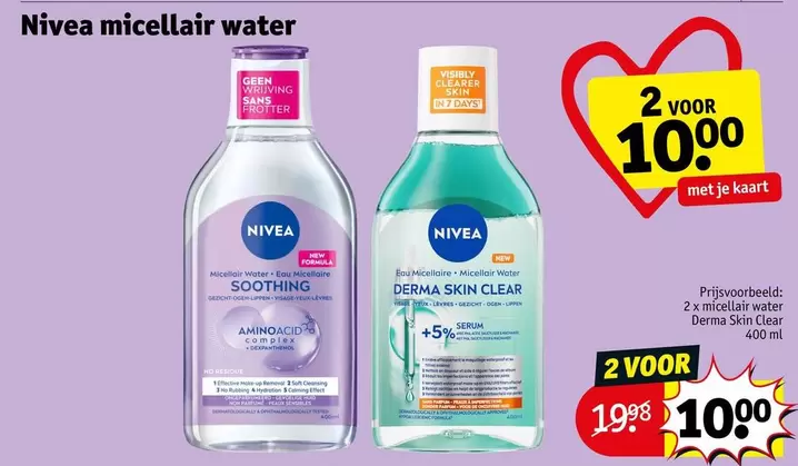 De - Micellair Water