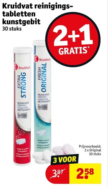 Extra - reinigings-tabletten