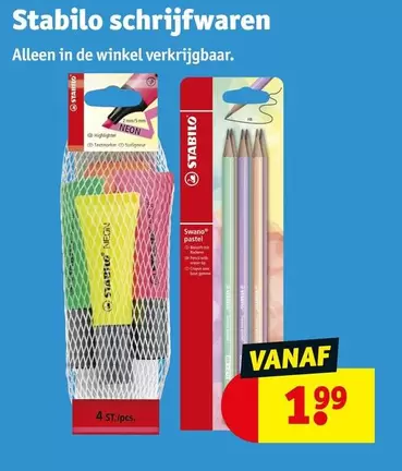 De - Stabilo schrijfwaren