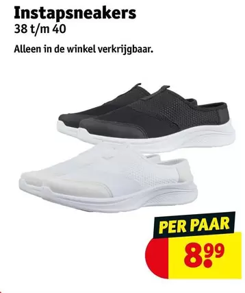 De - Instapsneakers