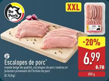 Be - Escalopes de porc