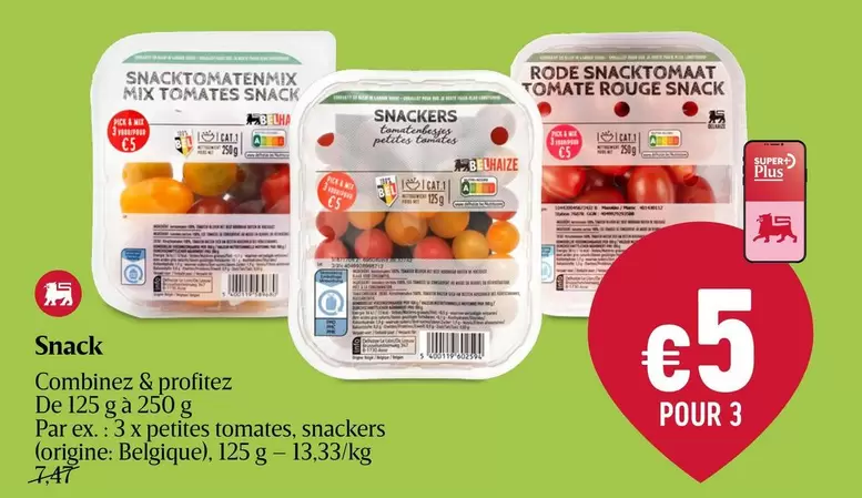 Snack - Tomates
