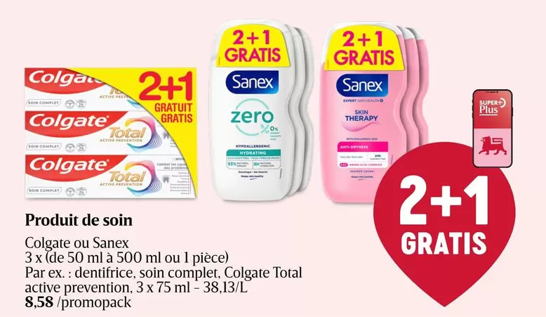 Total - Dentifrice, Soin complet, active prevention