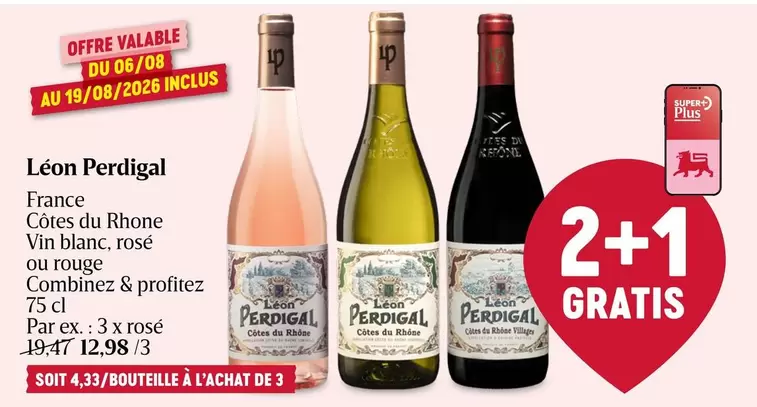 De - Vin blanc, rosé ou rouge