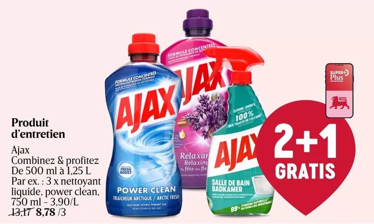Ajax - Nettoyant liquide