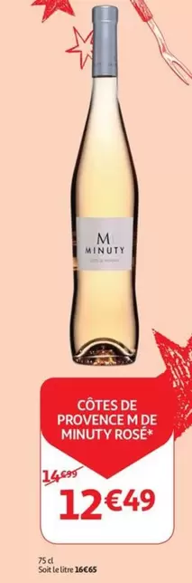 De - CÔTES DE PROVENCE M DE MINUTY ROSÉ
