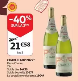 CHABLIS AOP 2022
