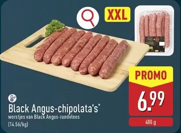 Black - Angus-chipolata's
