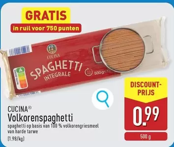 Volkorensaghetti