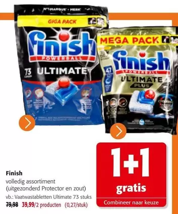 Mega - Vaatwastabletten Ultimate 73 stuks
