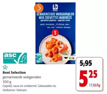 Gemarineerde Wokgarnalen