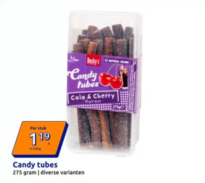 Candy tubes