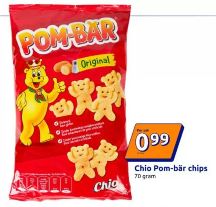 De - Chio Pom-bär chips
