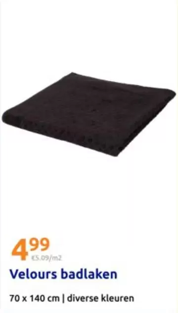 Velours badlaken