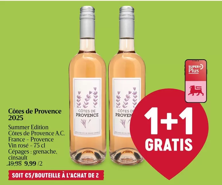 De - Côtes de Provence 2025