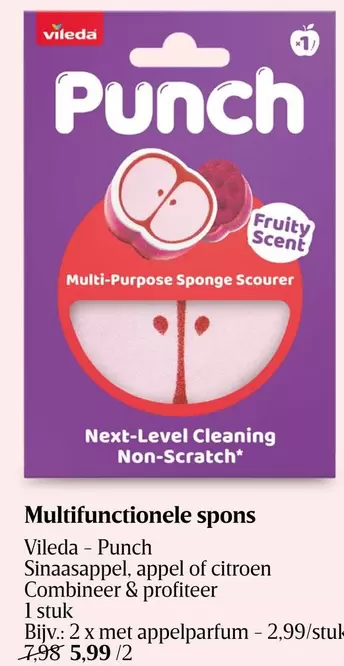 Citroën - Punch Multi-Purpose Sponge Scourer