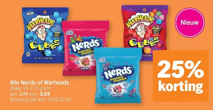 Oz - Nerds or Warheads Cubes