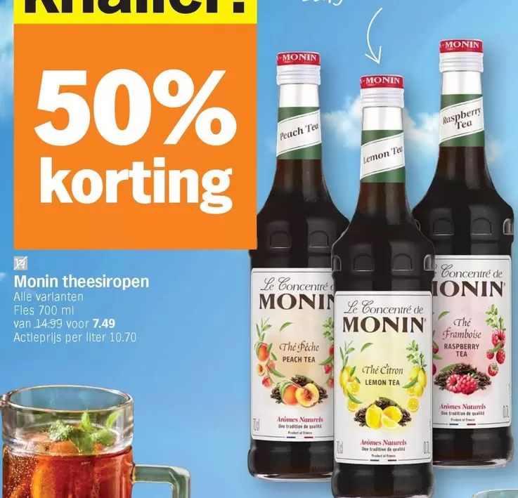 De - Monin theesiroop