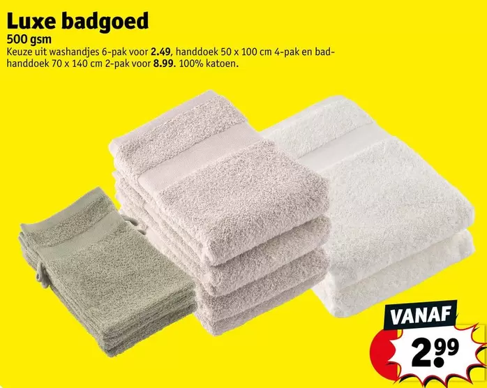 Gsm - Luxe badgoed
