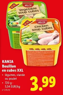 Bouillon en cubes XXL