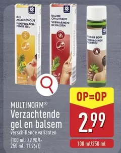 De - Verzachtende gel en balsem