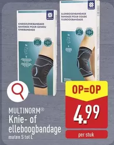 Knie- of elleboogbandage