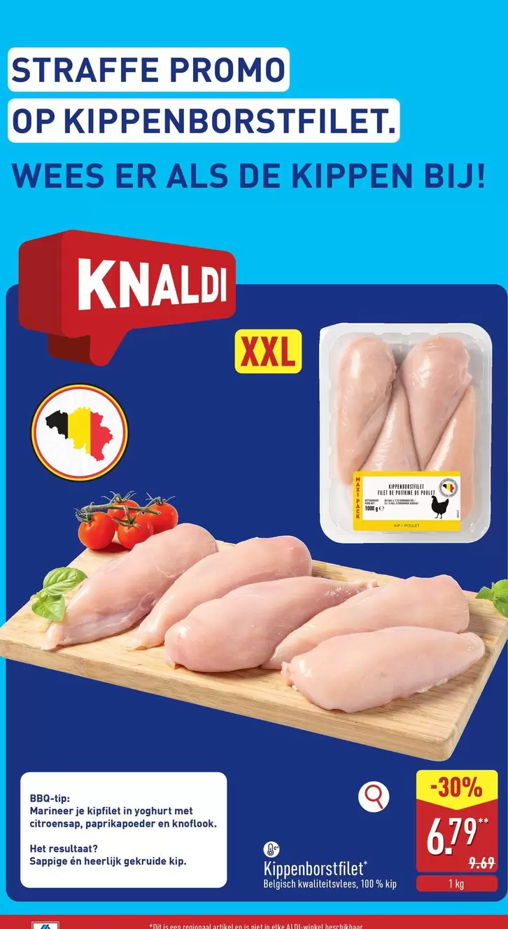 De - Kippenborstfilet