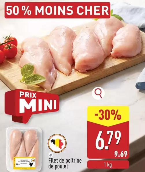 Cher - Filet de poitrine de poulet