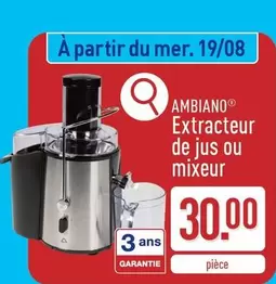 De - Extracteur de jus ou mixeur